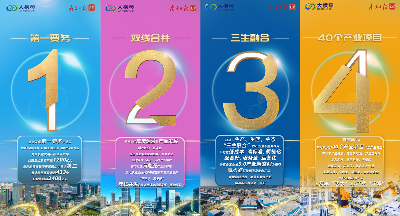 十四周年特別策劃 | 從“1”到“9”，大橫琴集團(tuán)助力珠海經(jīng)濟(jì)高質(zhì)量發(fā)展